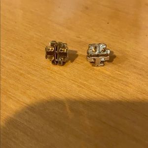 Tory Burch gold stud earrings